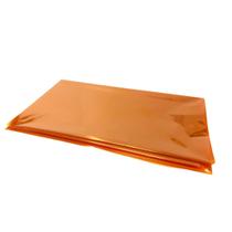 Celofane folha laranja 90X100cm unidade