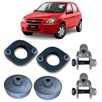 Celta Kit Calço de Mola Dianteiro/traseiro 4cm + Prolongador