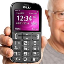 Celuar Blu Joy J012 Teclas Amplas + Botão SOS Ideal para Idosos Acessarem Fácil