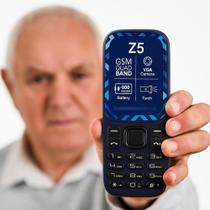 Celular Básico para Idosos BLU Zoey Z5 2G Botão Grande Dual Chip