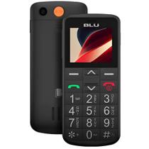 Celular Blu Joy 4G com Teclado Grande e Tecla SOS para Idosos