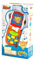 Celular Brinquedo Baby Phone Telefone Musical Som Luz Cores - Zoop Toys