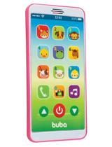 Celular Brinquedo Infantil Baby Phone Rosa Buba