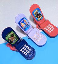 Celular Brinquedo Infantil Musical para Crianças Toca Musica Som e Fala Luz Telefone Meninos/Meninas Desenho Animado Celular Brinquedo Infantil Musical para Crianças Toca Musica Som e Fala Luz Telefone Meninos/Meninas Desenho Animado