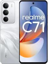 Celular C71 4GB 128GB ROM Dual SIM Tela 6,67 120Hz Bateria 6000mAh Branco