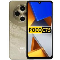 Celular C75 128GB 6GB de RAM Com NFC Dourado Anatel - realme
