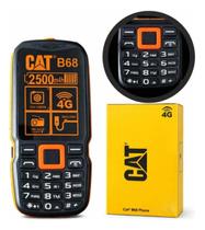 Celular Caterpillar CAT B68 4G Dual Chip Teclas Grandes Resistente Bateria Longa Duração para Idosos