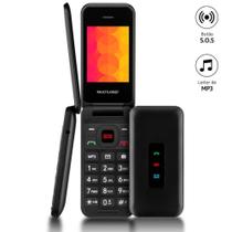 Celular com flip vita 3g preto p9140 - MULTILASER