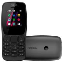 celular com teclado grande modelo Nokia 110 32 MB preto 32 MB RAM VERSAO 2019
