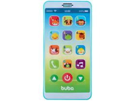 Celular de Brinquedo Baby Phone Azul Musical