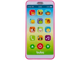 Celular de Brinquedo Baby Phone Rosa Musical