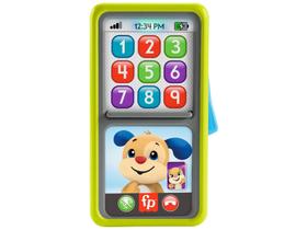 Celular de Brinquedo Deluxe De Aprendizagem Verde - Emite Som Fisher-Price