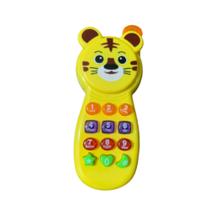 Celular de Brinquedo Musical Infantil Animais Com Luz A Pilha Interativo