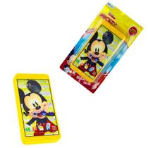 Celular de Brinquedo Smartphone Disney Mickey Frozen Com Som - Etitoys