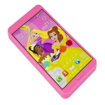 Celular de Brinquedo Smartphone Spiderman Princesas Com Som