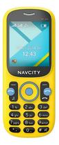 Celular De Segurança Para Carnaval E Blocos Navcity - NP-325 Amarelo Resistente E Fácil De Guardar