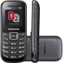 Celular Desbloqueado Samsung E1207 Preto Dual Chip Vivavoz - Simples