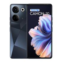 Celular Desbloqueado Tecno Camon 20 256gb 8gb Tela 6,67 Amoled TripleCAM + Selfie 32Mp Wifi 5 AC USB C Impressão Digital Bateria 5000mAh