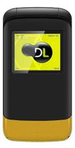 Celular Dl Yc-230 Flip Dual Sim Fm Camera Idoso Amarelo