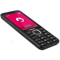 Celular do Idoso simples P28 Dual Chip 32MB 2G Rádio FM - Bluetooth Desbloqueado - Positivo