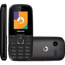 Celular Feature Phone POSITIVO P26 4G 1.8” Dual SIM, Rádio FM Preto