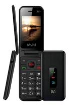 Celular Flip Vita 4g Dual Chip Mp3 Preto Mult P9227 Celular Flip Vita 4g Dual Chip Mp3 Preto Mult P9227