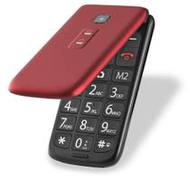 Celular Flip Vita Multi Dual Chip e Mp3 Vermelho - P9021