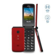 Celular Flip Vita Multilaser Dual Chip 2G Desbloqueado P9021