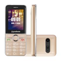 Celular Gradiente GFP205 2GB 2,4” Dual Chip Rádio FM MP3