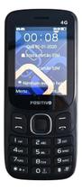 Celular Ideal Para Idosos Positivo 4g Dual Sim Simples Preto Preto