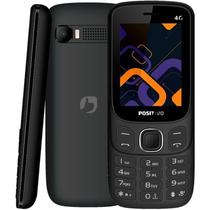 Celular idoso 4g Positivo P41 Dual Chip 32MB Tela 4' Rádio FM 4G Câmera Bluetooth Preto