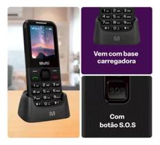 Celular Idoso Multilaser Vita 4G Dual Chip Wi-Fi Bluetooth Celular Idoso Multilaser Vita 4G Dual Chip Wi-Fi Bluetooth