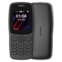 Celular idoso Nokia 106 Desbloqueado 32mb Dual Chip Rádio FM Lanterna Jogos 2G