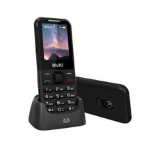 Celular Idosos Multilaser Vita 4G Com Base Dois Chips Botão Sos