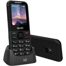 Celular Idosos Multilaser Vita 4G Com Base Dual Chip Botão Sos