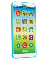 Celular Infantil Baby Phone Emite Sons Azul Buba
