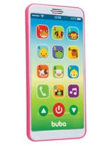 Celular Infantil Baby Phone Emite Sons Rosa Buba