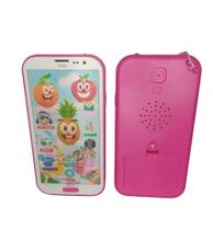 Celular Infantil Brinquedo Interativo Com Teclas e Sons - Phone Toys