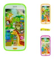 Celular Infantil Interativo Som Touch Phone Brinquedo Audio - New