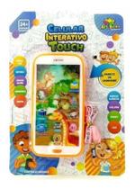 Celular Infantil Interativo Som Touch Phone Brinquedo Audio - New