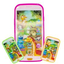 Celular Infantil Interativo Som Touch Phone Brinquedo Audio Sensorial - PRIME