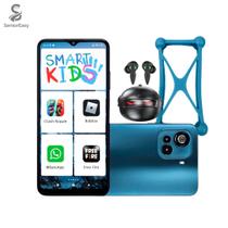Celular Infantil Masculino 128GB SmartKids Android Educativo Com Controle Parental Tela 6.5 Bateria 5000mAh