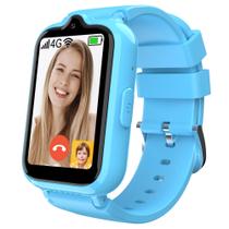 Celular infantil Smartwatch Phyulls 4G com rastreador GPS e videochamada