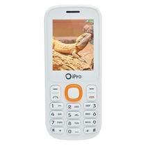 Celular IPRO I3200 Dual Chip Radio FM MP3 Câmera Traseira Tela 2 Branco