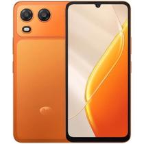 Celular Itel A200 128GB Tela 6.75" 120Hz Super Fluida 3GB RAM Dual Chip Laranja Celular Itel A200 128GB Tela 6.75" 120Hz Super Fluida 3GB RAM Dual Chip Laranja