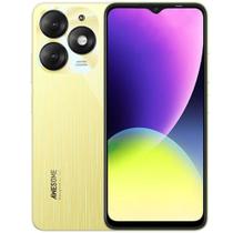 Celular Itel A70 4G 12GB RAM +256GB Cam 13MP AI Tela 6.6” Global Dual Sim BRILLIANT GOLD