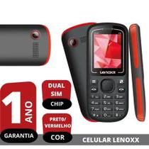 Celular Lenoxx CX 904 Dual Chip 16MB Rádio FM MP3 - Desbloqueado
