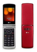Celular LG G360 Dual SIM 32 MB vermelho-vinho 8 MB RAM com Flip