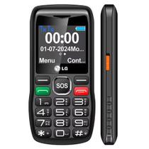 Celular LG G365 4G Idoso Fácil de Usar Tela 2.0 Dual SIM Teclas Exclusivas SOS e Lanterna - Preto Titan Celular LG G365 4G Idoso Fácil de Usar Tela 2.0 Dual SIM Teclas Exclusivas SOS e Lanterna - Preto Titan