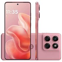 Celular Motorola EDGE 60 Fusion 8 256GB 5G - PB7D0003BR Rosa Quadriband